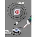 Retractable LED Charging Cable